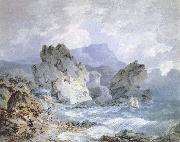 Joseph Mallord William Turner Landscape of Seashore painting